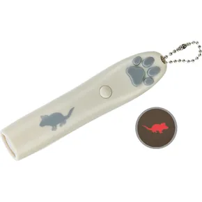 Mysz z motywem wskaźnika LED, zasilana bateryjnie, stymulacja instynktu 11 cm
